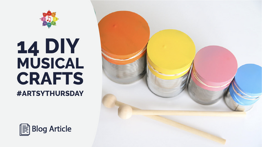#ArtsyThursday: 14 DIY Musical Instruments