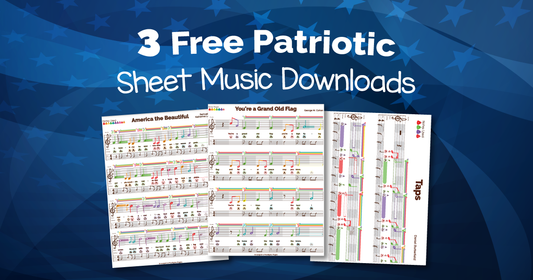 3 Free Sheet Music Downloads for July 4th