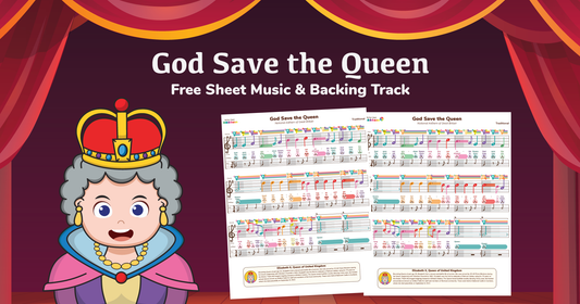 "God Save the Queen" Free Sheet Music Download Honoring Queen Elizabeth II