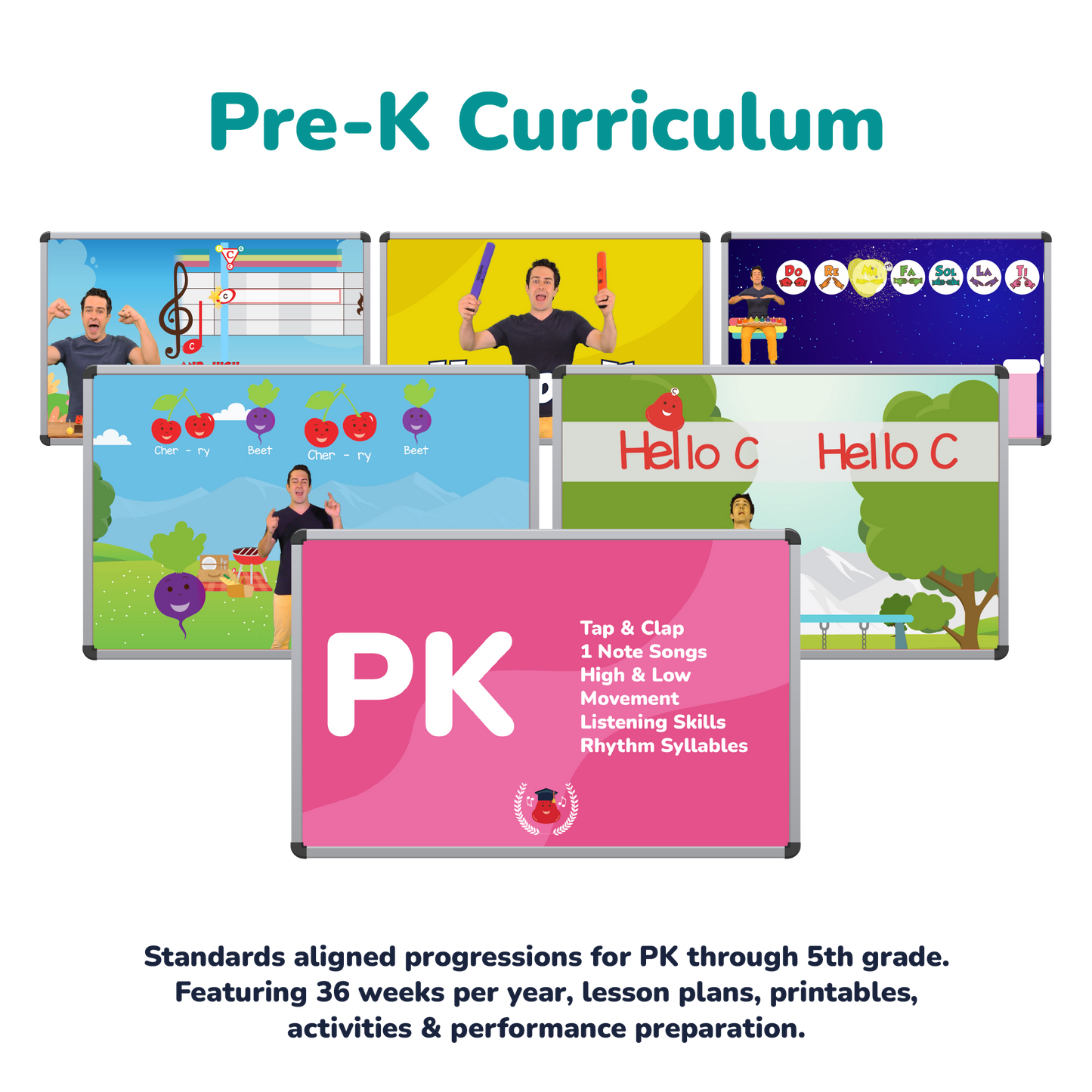 Prodigies PK-5 Curriculum