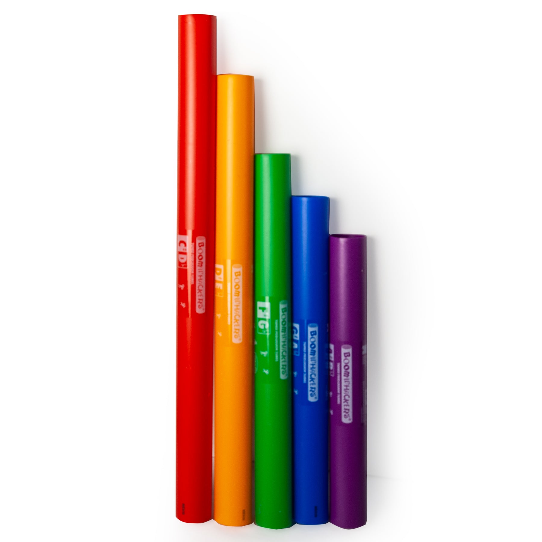 Boomwhackers C Major Bass Diatonic Scale Set (Lower Octave) Boomwhackers  Tuned Percussion Tubes