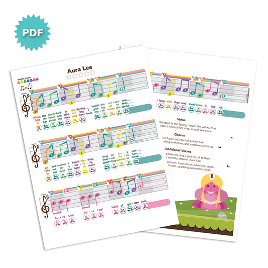 Aura Lee - G Major - My First Swingin' Songbook