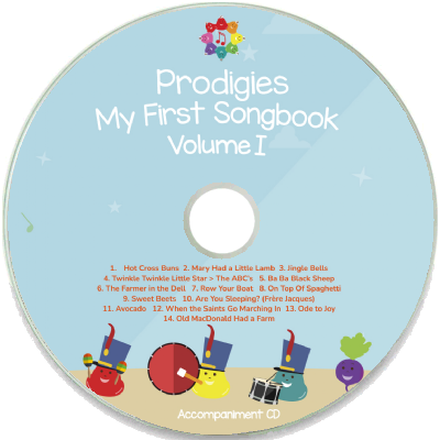 My First Songbook, Volume I (Accompaniment CD)