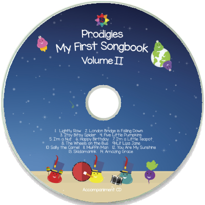 My First Songbook, Volume II (Accompaniment CD)