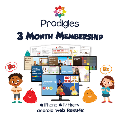 Prodigies Music: 3 Month Membership