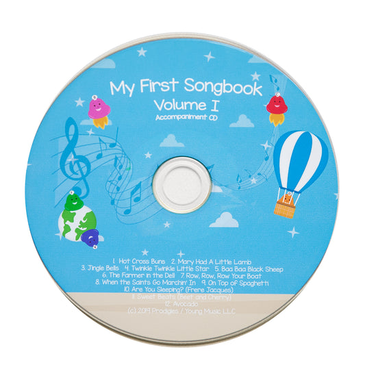 My First Songbook (Accompaniment CD)