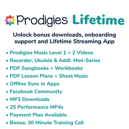 Prodigies Lifetime (6 Month Payment Plan)